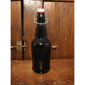 16 oz. Amber Flip Top Growler